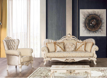 Sofa set 3+1 Seater Sofa Couch Sets Sofas Upholstery Fabric Textile new